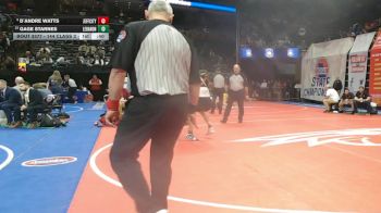 144 Class 3 lbs 5th Place Match - D`Andre Watts, Jefferson City vs Gage Starnes, Lebanon