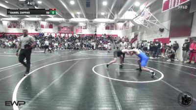 165 lbs Semifinal - Kaleo Garcia, Gilroy vs Daniel Zappas, Palo Alto Hs