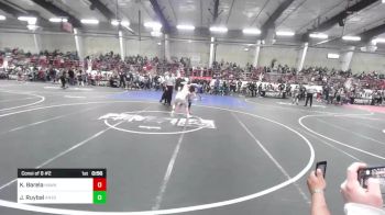 116 lbs Consi Of 8 #2 - Khloe Barela, Hawks Athletic Club vs Jaylah Ruybal, Antonito