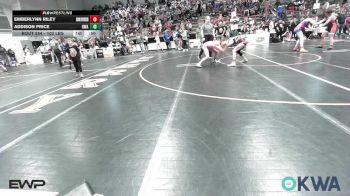 102 lbs Rr Rnd 4 - Emberlynn Riley, Skiatook Youth Wrestling vs Addison Price, HURRICANE WRESTLING ACADEMY