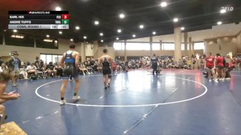 165 lbs Cons. Round 1 - Andre Tuffs, Trojan Wrestling Academy LLC vs Earl Hix, Parrish Community HS