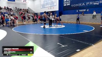 215 lbs Round 5 - Zion Brolsma, Minnetonka vs Jeremiah Mbonde, Minnetonka