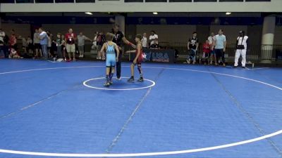 58 lbs 5th Place Match - Rivers Tahdooahnippah, Elgin Wrestling Club vs Cooper Corbett, Roundtree Wrestling Academy