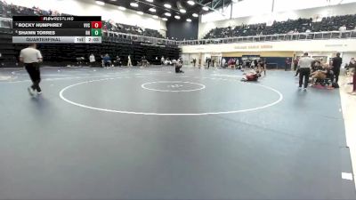 141 lbs Quarterfinal - Rocky Humphrey, Victor Valley College vs Shawn Torres, Rio Hondo