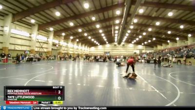 48 lbs Cons. Round 3 - Rex Memmott, Mountain Ridge Youth Wrestling vs Tate Littlewood, SYRACUSE