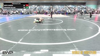 80 lbs Consi Of 16 #2 - Keith Garcia, The Valley Wrestling Club vs Grayson Gillam, Team Conquer Wrestling
