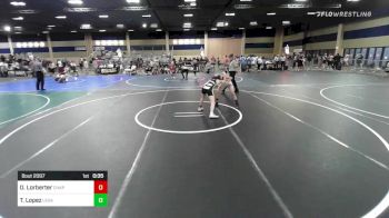 120 lbs Consi Of 8 #2 - Onelo Lorberter, Chaparral HS vs Tygren Lopez, Legacy Elite WC