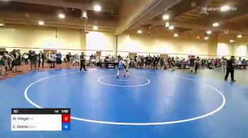 60 lbs Consi Of 32 #2 - Wesley Niegel, Interior Grappling Academy vs Cale Seaton, Big Game Wrestling Club