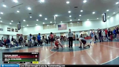 164 lbs Round 2 - Sophia Gropp, Wes-del Wrestling Club vs Selma Schlosser, Indiana