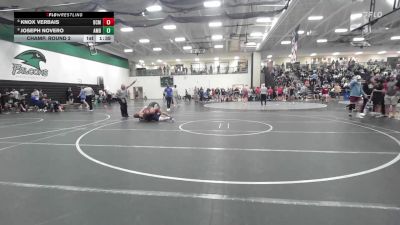 165 lbs Champ. Round 2 - Joseph Novero, AMDG vs Knox Verbais, Bethalto Civic Memorial