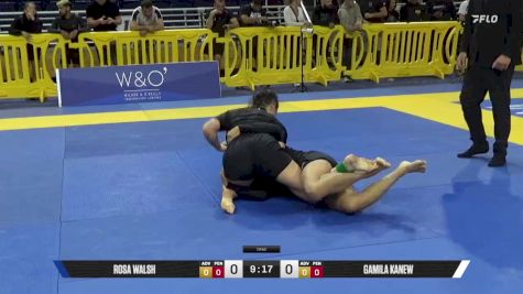Gamila Kanew vs Rosa Walsh 2025 Pan IBJJF Jiu-Jitsu No-Gi Championship