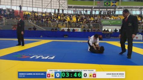 LUCAS SILVA DE SOUZA vs HENRICO GABRIEL DA SILVA LAURENT 2026 FPJJ Circuito Paulista GI Etapa 3