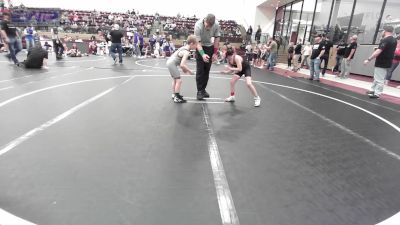 61 lbs Rr Rnd 3 - Madden Wellman, Pirate Wrestling Club vs Keegan Myers, Cushing