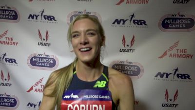 Emma Coburn pleased with a big PR in the 3000m