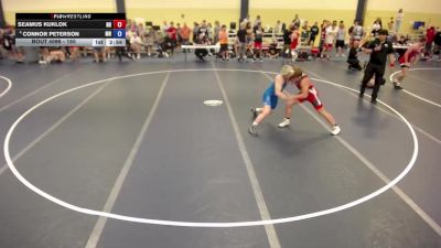 150 lbs Champ. Round 2 - Seamus Kuklok, ND vs Connor Peterson, MN