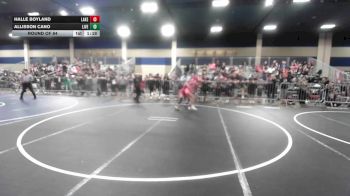 116 lbs Round Of 64 - Halle Boyland, Lake Stevens WC vs Allisson Cano, Livewire