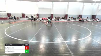 141 lbs Consi Of 4 - Bret Minor, Life University vs James Emmer, Utah Valley