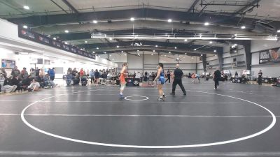 57 kg Semis - Ariella Dobin, Toss Em Up Wrestling Academy vs Aleia Apostol, Poway RTC / Titan Mercury
