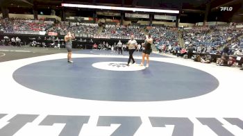 285 lbs Quarterfinal - Benjamin Traw, Overland Park-Blue Valley Southwest HS vs Jordan Kramer, Basehor-Linwood HS