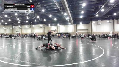 150 lbs Consi Of 4 - James Kosza, Wellington Wrestling vs Jacob Fuentes, Beebe Trained