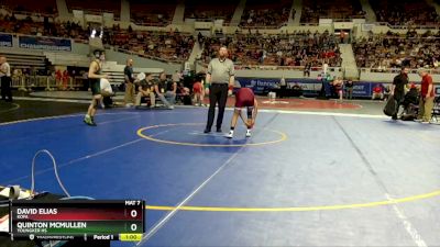 D2-126 lbs Cons. Semi - Quinton McMullen, Youngker HS vs David Elias, Kofa