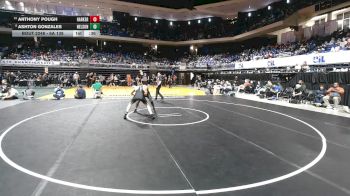 6A 138 lbs Cons. Round 2 - Anthony Pough, Killeen Harker Heights vs Ashton Gonzales, Northwest Nelson