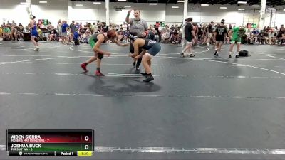 120 lbs Round 2 (4 Team) - Aiden Sierra, Moser`s Mat Monsters vs Joshua Buck, Pursuit WA