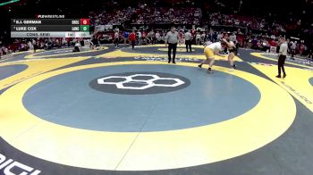 D1-285 lbs Cons. Semi - E.J. German, Brecksville vs Luke Cox, Lancaster