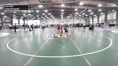 100 lbs Consi Of 64 #2 - Ella Paris, NH vs Charlotte Baker, NH
