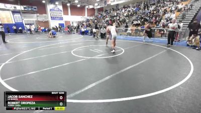 190 lbs Cons. Round 4 - Robert Oropeza, Yorba Linda vs Jacob Sanchez, La Quinta