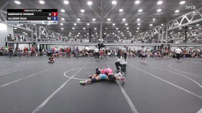 110 lbs Round 3 - Nabhanya Dhiman, Lady Assassins vs Allison Olea, Kraken Dream Crushers