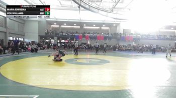 126 lbs Round Of 32 - Maria Emirzian, Canton vs Zoe Williams, Norwalk