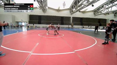 161 lbs Final - Laderrick Brown, Georgia United MS vs Alexis Carrillo, Triumph Trained