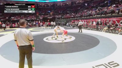 132 lbs Cons. Quarters - Lucas Schulz, Brecksville vs Kyle Scavuzzo, Med. Highland