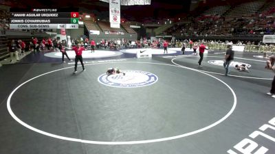 45 lbs Cons. Sub-semis - Jonnis Covarrubias vs Anahii Aguilar Urquidez