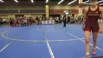 72 kg 5th Place - Kayley Rada, Michigan vs Shannon Workinger, Ascend Wrestling Academy