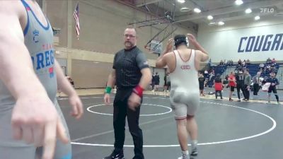 285 lbs Semifinal - Mark Marin, Clackamas Community College vs Liam Eckles, Clackamas Unattached