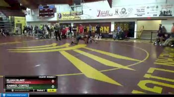 149 lbs Champ. Round 1 - Elijah Blake, Simpson University (Calif.) vs Gabriel Cortez, Vanguard University (Calif.)