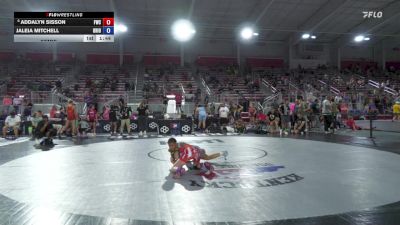 100 lbs Semis - Addalyn Sisson, Floyd Wrestling Club vs JaLeia Mitchell, Ohio