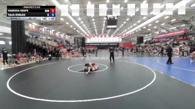 160 lbs Semis & Wb - Vanessa Keefe, Brock Univeristy vs Talia Robles, Elmira College