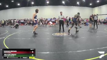 167 lbs Champ. Round 2 - Peyton Ergle, Southern Wolves vs Kamar Brown, Beastworks