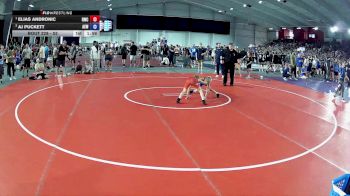 56-62 lbs 1st Place Match - Elias Andronic, Rochelle Wrestling Club vs AJ Puckett, Alpha Elite Wrestling