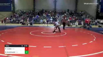 80 lbs Prelims - Kellan Lukas, Unattached vs Ryan Kutylowski, Roundtree Wrestling Academy