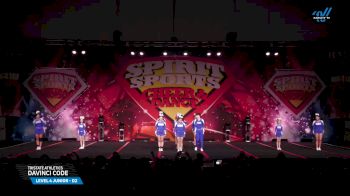 Tristate Athletics - DaVinci Code [2025 L4 Junior - D2 Day 1] 2025 Spirit Sports Myrtle Beach Nationals