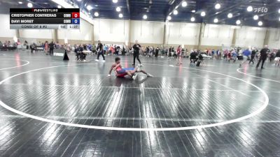 132 lbs Consi Of 8 #2 - Cristopher Contreras, Cowboy Wrestling Club vs Davi Moret, Cowboy Wrestling Club