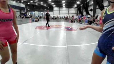 43 kg 7th Place - Laylah Yoho, Valkyrie Girls WC vs Madalyn Kramer, PA West Pink