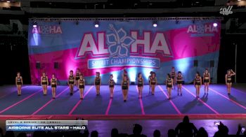 Airborne Elite All Stars - Halo [2025 L2 Senior - D2 - Small] 2025 Aloha Trenton Showdown