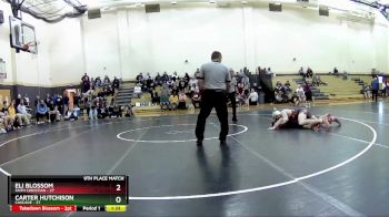 150 lbs Placement (16 Team) - Carter Hutchison, Cascade vs Eli Blossom, Faith Christian