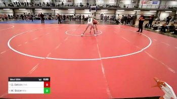 160 lbs Consolation - Quentin Getzin, Ithaca vs Wyatt Boice, Minisink Valley