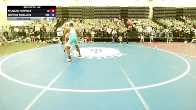 3rd Place - Nicolas Rehfuss, Archbishop Ryan vs Lerrod Smalls II, Edge Wrestling